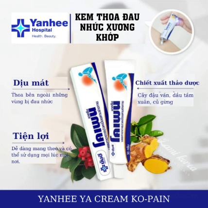 Kem bôi giảm đau cơ Yanhee KOPAIN Cream ảnh 12