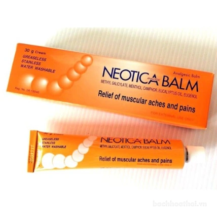 Kem xoa bóp giảm đau trị bong gân Neotica Balm ảnh 17