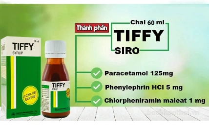 Si rô cảm cúm tăng đề kháng Tiffy Syrup  ảnh 6
