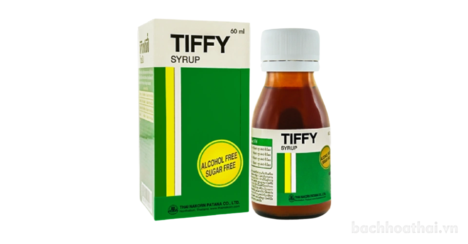 Si rô cảm cúm tăng đề kháng Tiffy Syrup
