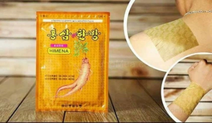 Cao dán hồng sâm trị nhức mỏi HIMENA ảnh 11