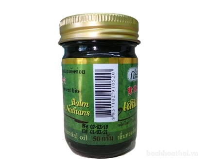 Dầu cù là trị côn trùng cắn Green Herb Clinacanthus Nutans Balm Insect Bite ảnh 7
