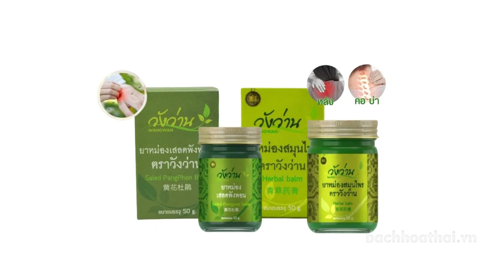 Dầu dưỡng thảo dược Wang Wan Herbal Balm 50gr