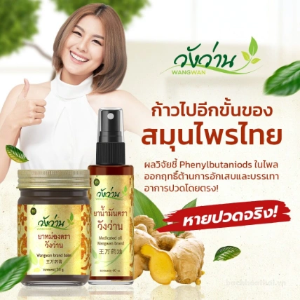Dầu thảo dược xoa bóp Wangwan Brand Balm ảnh 12