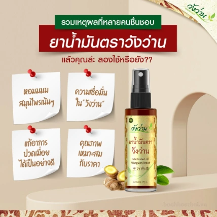 Dầu thảo dược xoa bóp Wangwan Brand Balm ảnh 18