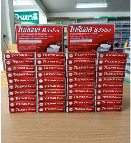 Tylenol 8 Hour Thái Lan hạ sốt giảm đau nhanh ảnh 5