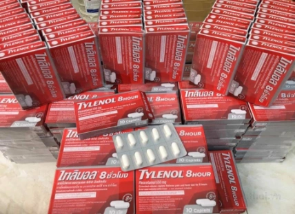 Tylenol 8 Hour Thái Lan hạ sốt giảm đau nhanh ảnh 8