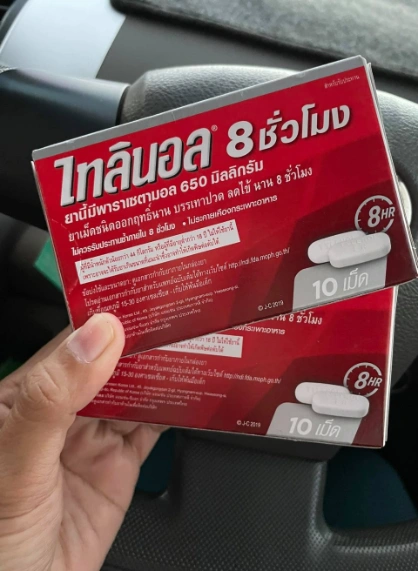 Tylenol 8 Hour Thái Lan hạ sốt giảm đau nhanh ảnh 9