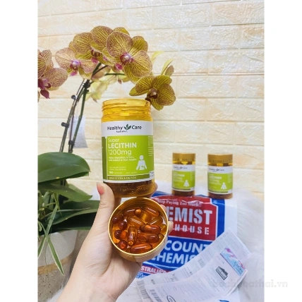 Viên uống mầm đậu nành Healthy Care Super Lecithin 1200mg ảnh 9
