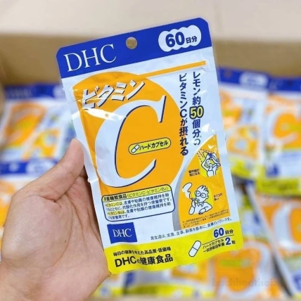 Viên uống bổ sung vitamin C DHC 60 Days Nhật Bản ảnh 3
