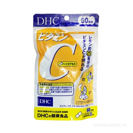 Viên uống bổ sung vitamin C DHC 60 Days Nhật Bản ảnh 4