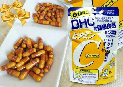 Viên uống bổ sung vitamin C DHC 60 Days Nhật Bản ảnh 11