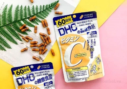 Viên uống bổ sung vitamin C DHC 60 Days Nhật Bản ảnh 12