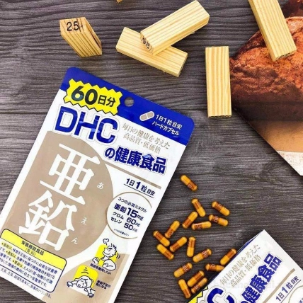 Viên uống bổ sung kẽm ZinC DHC 60 Day Nhật Bản ảnh 5