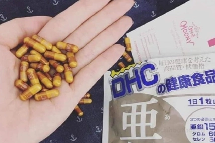 Viên uống bổ sung kẽm ZinC DHC 60 Day Nhật Bản ảnh 6