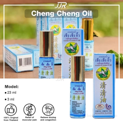 Dầu gió lăn Cheng Cheng Oil Eucalyptus Flavour Roll On ảnh 6