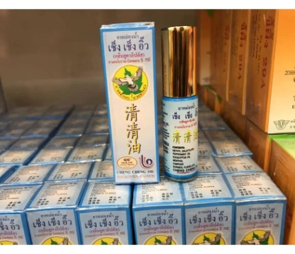 Dầu gió lăn Cheng Cheng Oil Eucalyptus Flavour Roll On ảnh 17