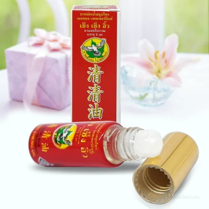 Dầu khuynh diệp lăn Cheng Cheng Oil Eucalyptus Flavour Roll On ảnh 13