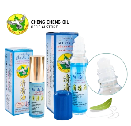 Dầu khuynh diệp lăn Cheng Cheng Oil Eucalyptus Flavour Roll On ảnh 1