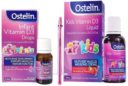 Ostelin Kids Vitamin D3  thuốc nước bổ sung vitamin D cho trẻ em ảnh 1
