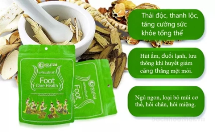  Miếng dán thải độc bàn chân Sulai Foot Care Health ảnh 11