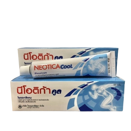 Gel xạnh xoa bóp Neotia Cool kháng viêm & giảm sưng 60gr Thái Lan ảnh 1