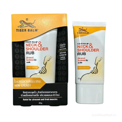 Kem Tiger balm Muscle Rub, miếng dán Plaster-RD giảm bong gân cơ ảnh 12