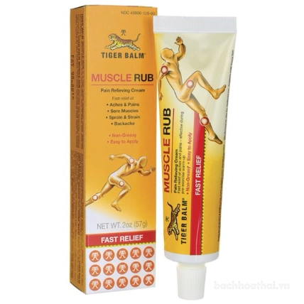 Tiger balm Muscle rub giảm bong gân cơ, giảm đau đớn  ảnh 2