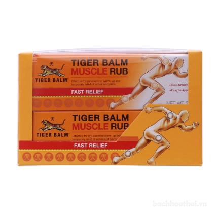 Tiger balm Muscle rub giảm bong gân cơ, giảm đau đớn  ảnh 10