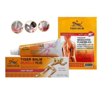 Ảnh sản phẩm Kem Tiger balm Muscle Rub, miếng dán Plaster-RD giảm bong gân cơ 1