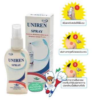 Ảnh sản phẩm Xịt giảm đau UNIREN SPRAY Thái Lan 1