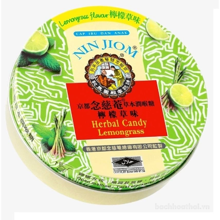 Kẹo ngậm ho Xuyên Bối Tỳ Bà Nin Jiom Herbal Candy - Hong Kong   ảnh 12