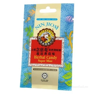 Kẹo ngậm ho Xuyên Bối Tỳ Bà Nin Jiom Herbal Candy - Hong Kong   ảnh 14