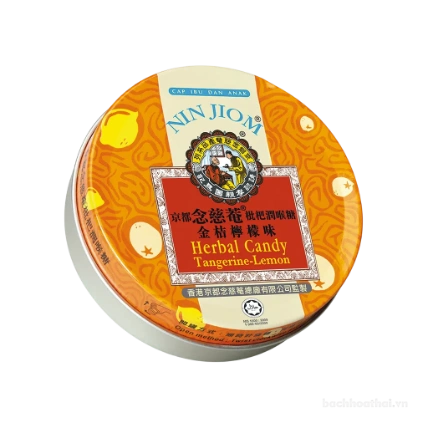 Kẹo ngậm ho Xuyên Bối Tỳ Bà Nin Jiom Herbal Candy - Hong Kong   ảnh 9