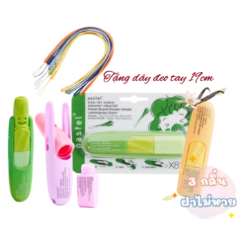 Ảnh sản phẩm Ống hít thông mũi hương trái cây Pastel Brand Pocket Inhaler Fruity  1