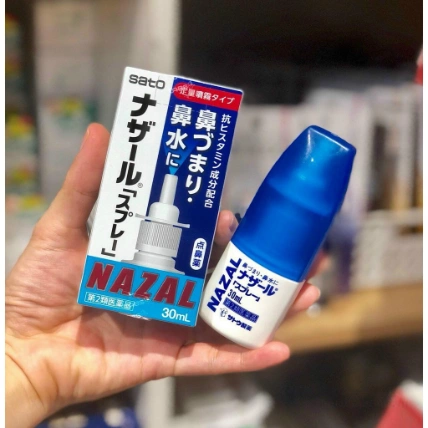 Xịt xoang mũi Nhật Bản Nazal Sato 30ml  ảnh 6