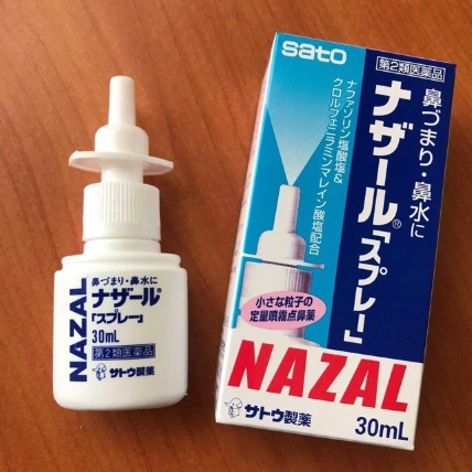 Xịt xoang mũi Nhật Bản Nazal Sato 30ml  ảnh 8