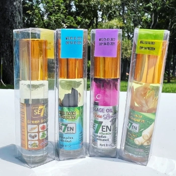 Ảnh sản phẩm Dầu gió lăn Water Balm Green Seven Oil 8ml 
 2