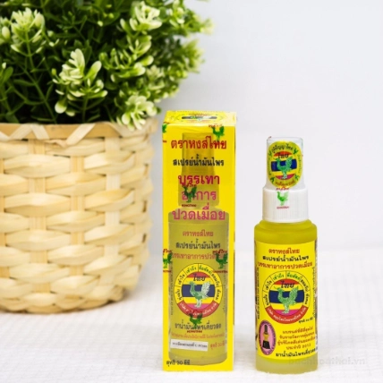 Xịt  thảo dược xương khớp Hong Thai Plai Zingiber Spray 30ml ảnh 4