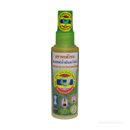 Xịt  thảo dược xương khớp Hong Thai Plai Zingiber Spray 30ml ảnh 10