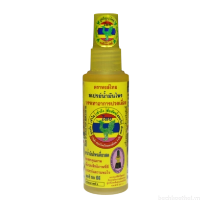Xịt  thảo dược xương khớp Hong Thai Plai Zingiber Spray 30ml ảnh 11