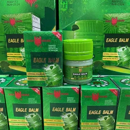 Dầu cù là Con Ó Eagle Brand Balm & Muscle Scrub 40gr 
 ảnh 8