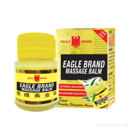 Dầu cù là Con Ó Eagle Brand Balm & Muscle Scrub 40gr 
 ảnh 11