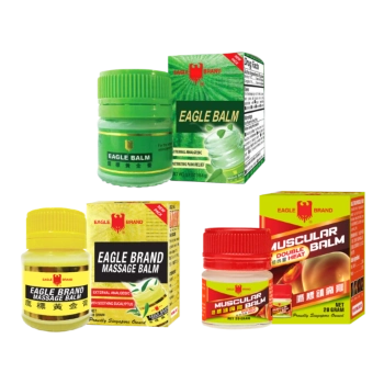 Ảnh sản phẩm Dầu cù là Con Ó Eagle Brand Balm & Muscle Scrub 40gr 
 1