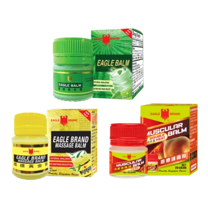 Dầu cù là Con Ó Eagle Brand Balm & Muscle Scrub 40gr 
 ảnh 1