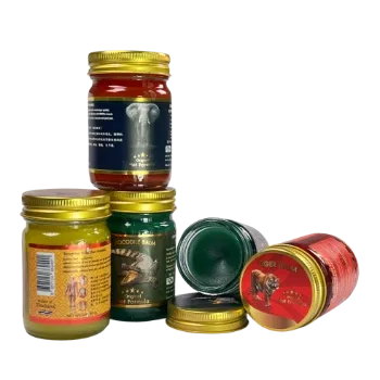 Ảnh sản phẩm Dầu cù là nóng Seven Hot Formula Cá sấu, Hổ, Bò cạp 50gr 1