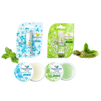 Ảnh sản phẩm Dầu gió bạc hà Thái Lan dạng thỏi sáp Peppermint Field Balm Gel Stick 
 1