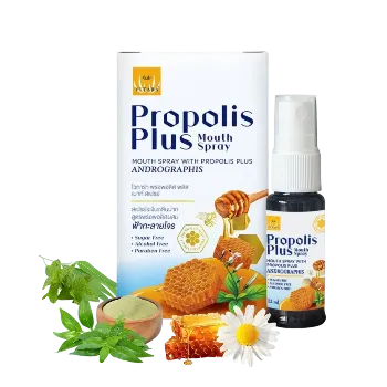 Ảnh sản phẩm Xịt Họng Keo Ong Propolis Plus 12ml Xuyên Tâm Liên Giảm Đau Họng Khan Tiếng Nhiệt Miệng  1