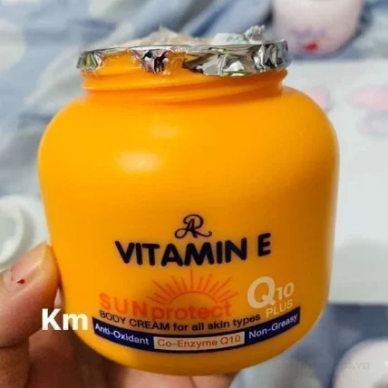 Kem dưỡng thể AR Vitamin E Sun Protect Q10 Plus Body Cream ảnh 8