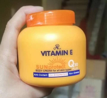 Kem dưỡng thể AR Vitamin E Sun Protect Q10 Plus Body Cream ảnh 9